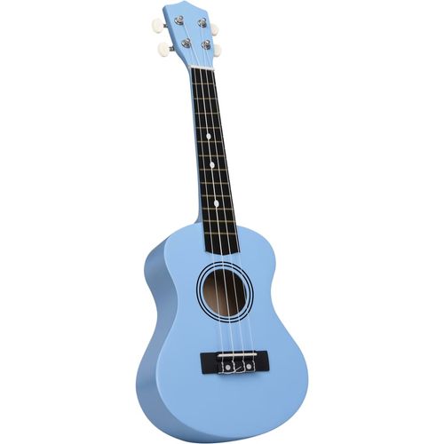 Set dječjeg ukulelea Soprano s torbom svjetloplavi 21 " slika 23