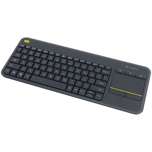 Logitech K400 Plus Wireless Touch Keyboard Black, US slika 3