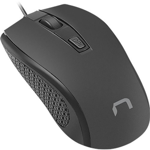 Natec HOOPOE 2 NMY-1798, Optical Mouse 1600 DPI, 4 Buttons, USB, Black, Cable 1,8m slika 3