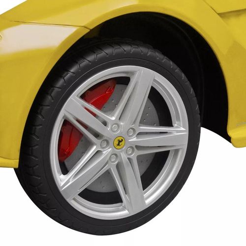 Autić "Ferrari F12" Žuti 6 V s Daljinskim Upravljačem slika 6