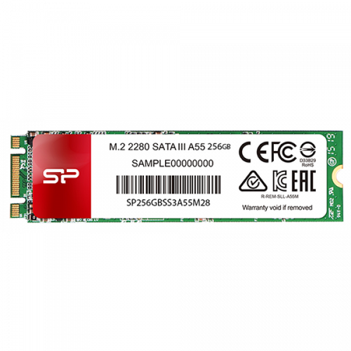 SSD Silicon Power M.2 2280 A55 256GB SP256GBSS3A55M28 slika 1