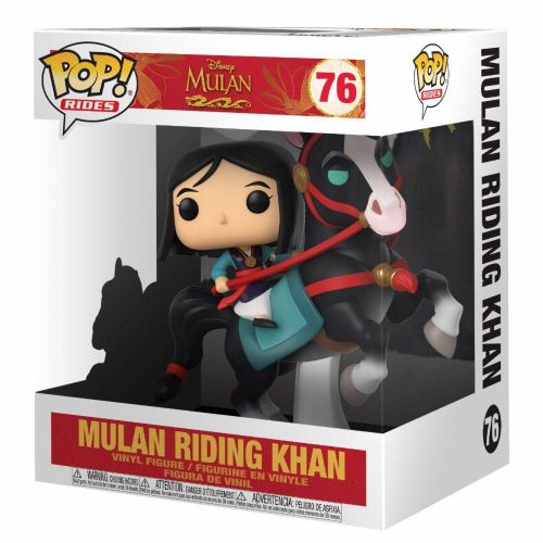 FUNKO POP RIDES: MULAN - MULAN ON KHAN slika 3