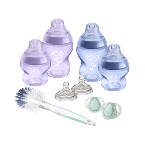 Tommee Tippee Closer to nature set bočica za hranjenje, ljubičasti slika 2