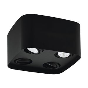 Eglo stropna lampa CAMINALES-Z, LED, 4x5W, RGB-bijela, crna