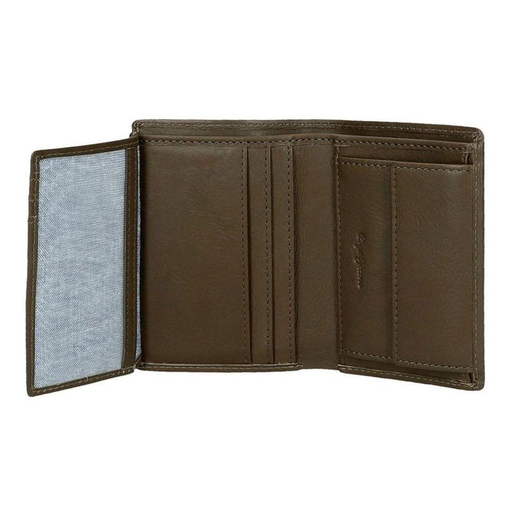 Pepe Jeans muški kožni novčanik 11.5 cm Badge 7372034, khaki slika 3
