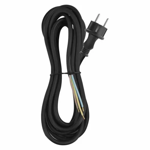 Kabel gumeni priključni crni 5m 3x1,5mm H07RN Emos S03250N slika 2