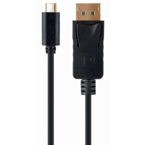 A-CM-DPM-01 Gembird USB-C to DisplayPort-male adapter, 4K 60 Hz, 2 m, black A slika 1