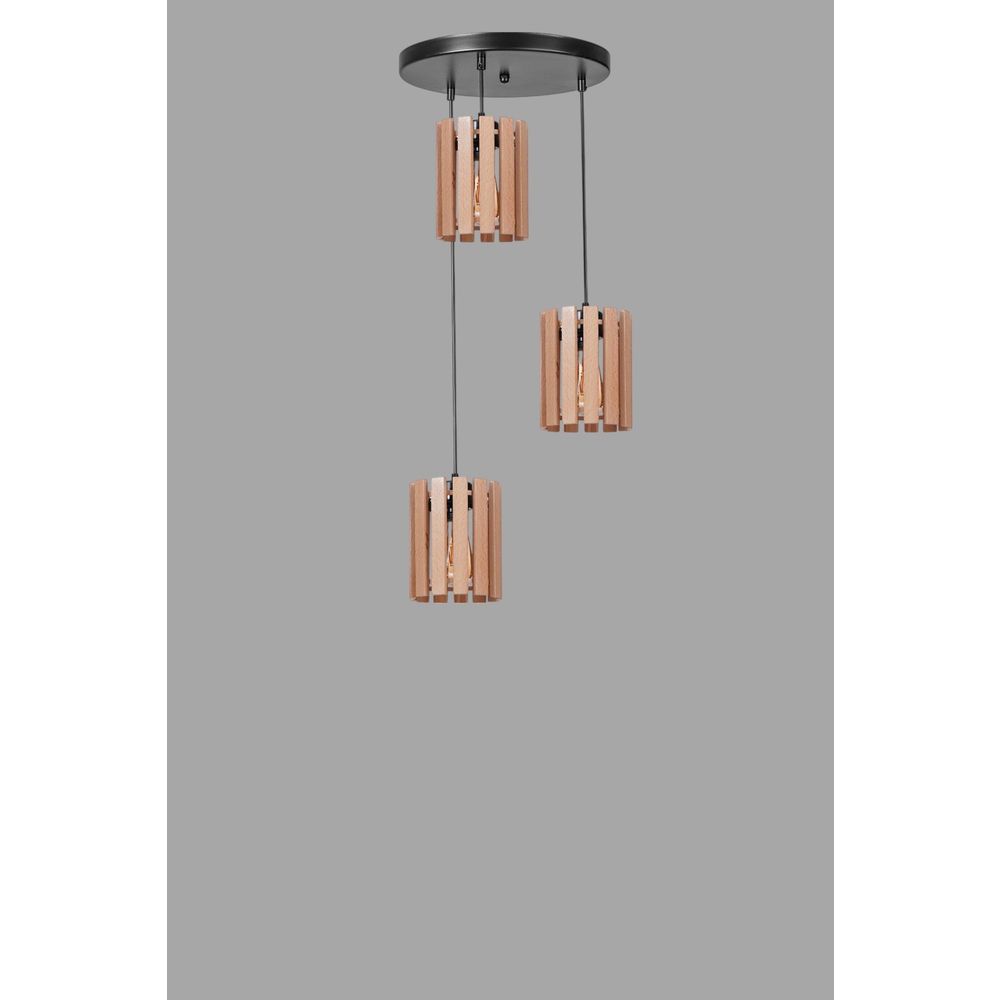 Opviq Luster 090, Hrast, Crno slika 3