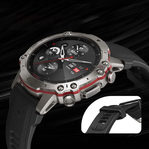 Amazfit Falcon Titanium Smart Watch, Crni slika 5