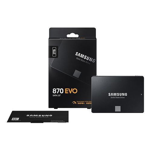 Samsung 870 EVO 2TB SSD SATA3 2.5" disk slika 2