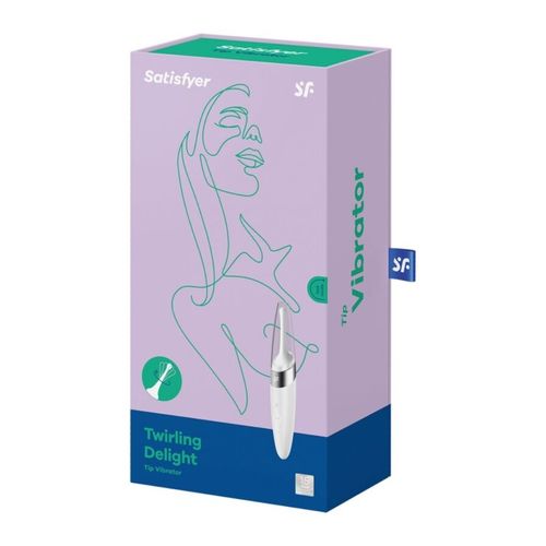 Vibrator Satisfyer - Twirling Delight, bijeli slika 3