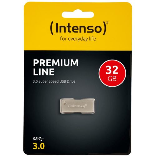 (Intenso) USB Flash 32GB Hi-Speed USB 3.0 up to 100MB/s, Premium Line - USB3.0-32GB/Premium Line slika 1