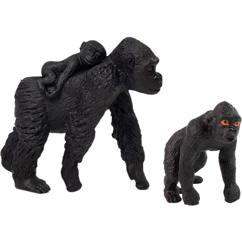 Kolekcionarske figurice gorila s bebama slika 2