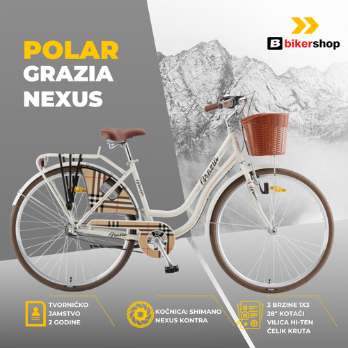 BICIKL POLAR GRAZIA Nexus slika 2