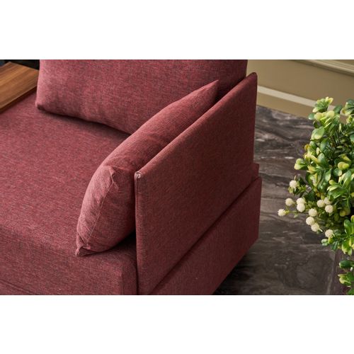 Atelier Del Sofa Sofa, Bordo crvena, Fly Right - Claret Red slika 4