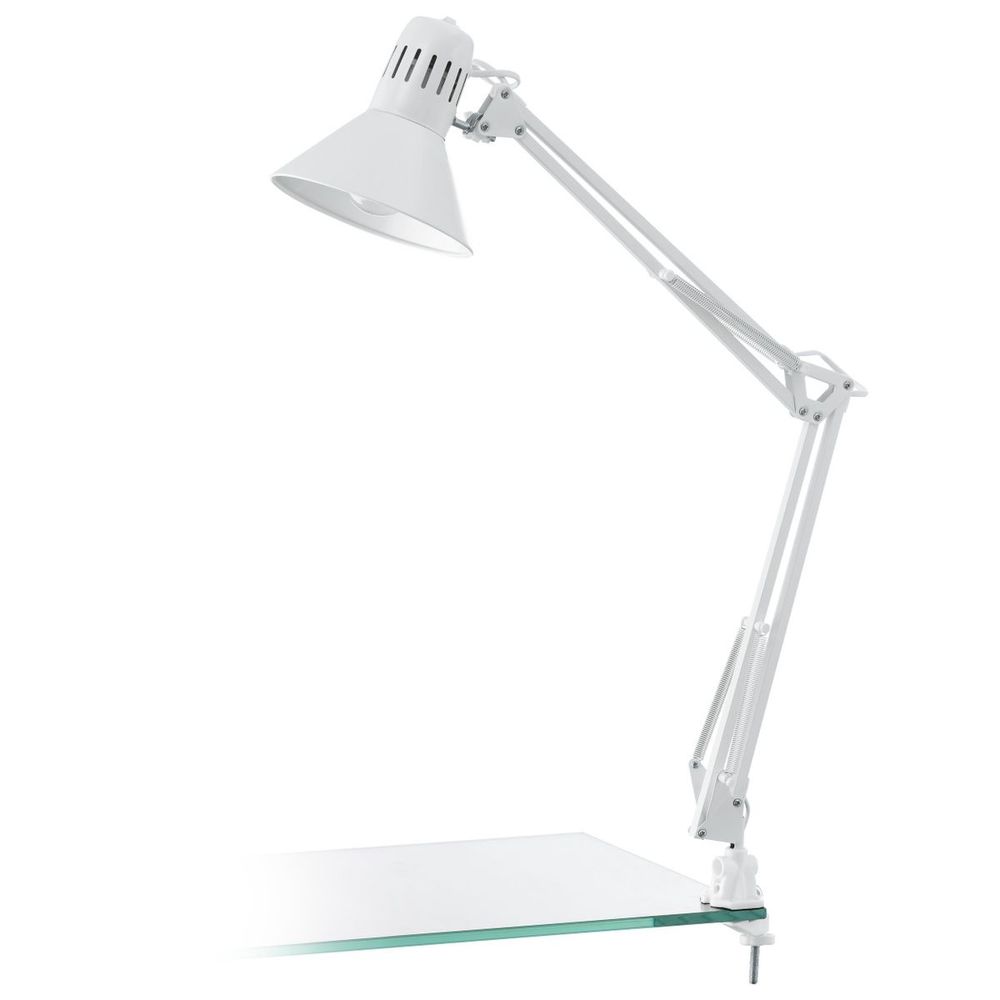 Eglo Firmo Stolna Lampa - Bijela, E27, 1x60W slika 1