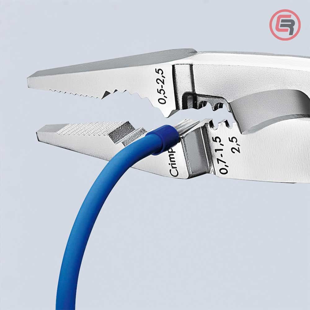 Knipex Kliješta Elektroinstalacijska Multifunkcionalna 200mm Sa Kočnicom 1000V – 13 96 200 slika 6