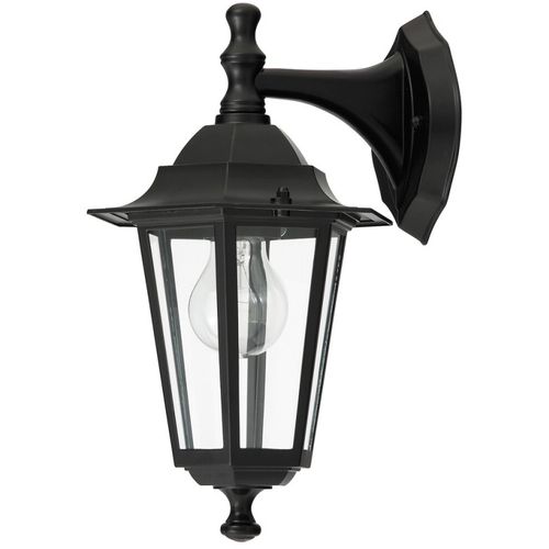 Spoljna zidna lampa Velence E27 60W ip43 crna 8202 slika 1