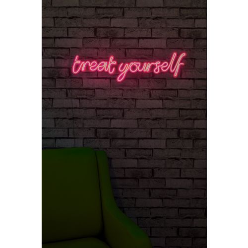 Wallity Ukrasna plastična LED rasvjeta, Treat Yourself - Pink slika 3