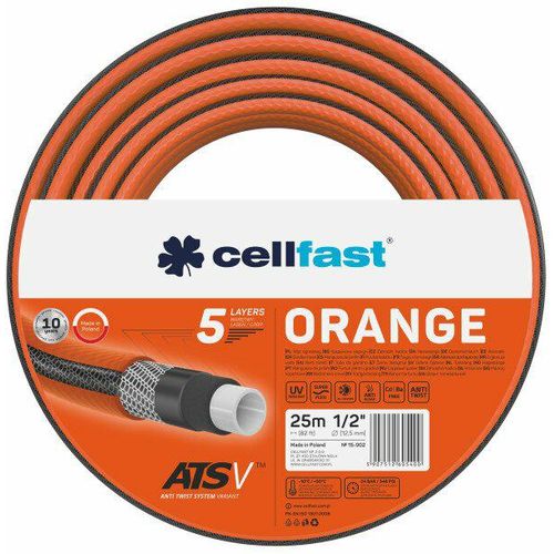 Narančasti vrtni crijevo ORANGE ATSV™ 1/2" 25m slika 1