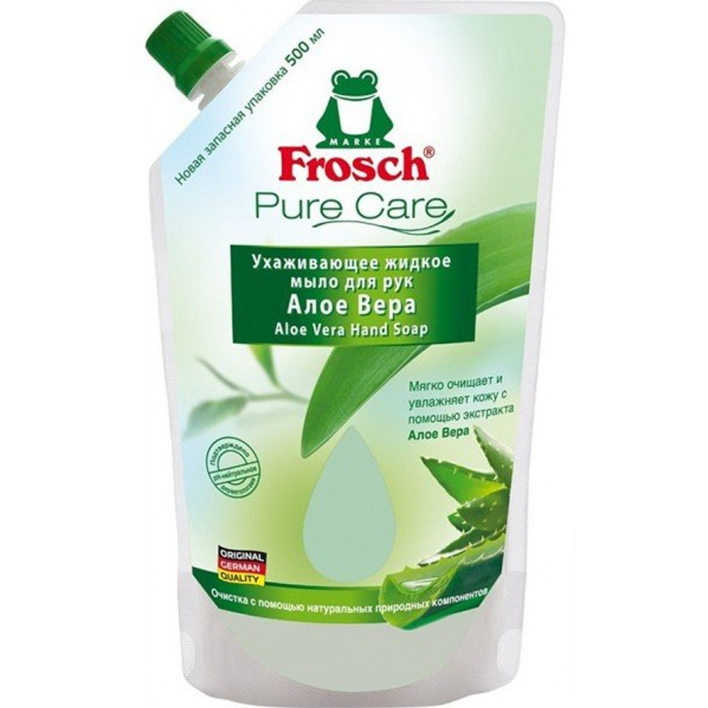 Frosch tečni sapun za ruke Aloe Vera refil 500ml slika 1