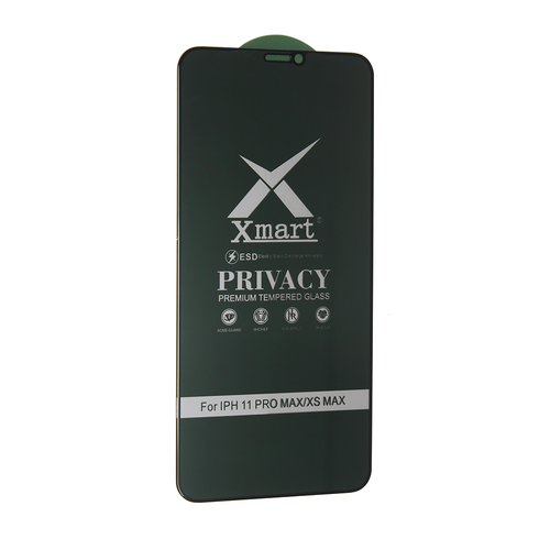 Tempered glass X mart 9D Privacy za iPhone 11 Pro Max 6.5 slika 1