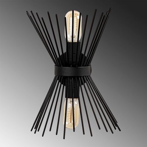 Kirpi - 3091 Black Wall Lamp slika 9