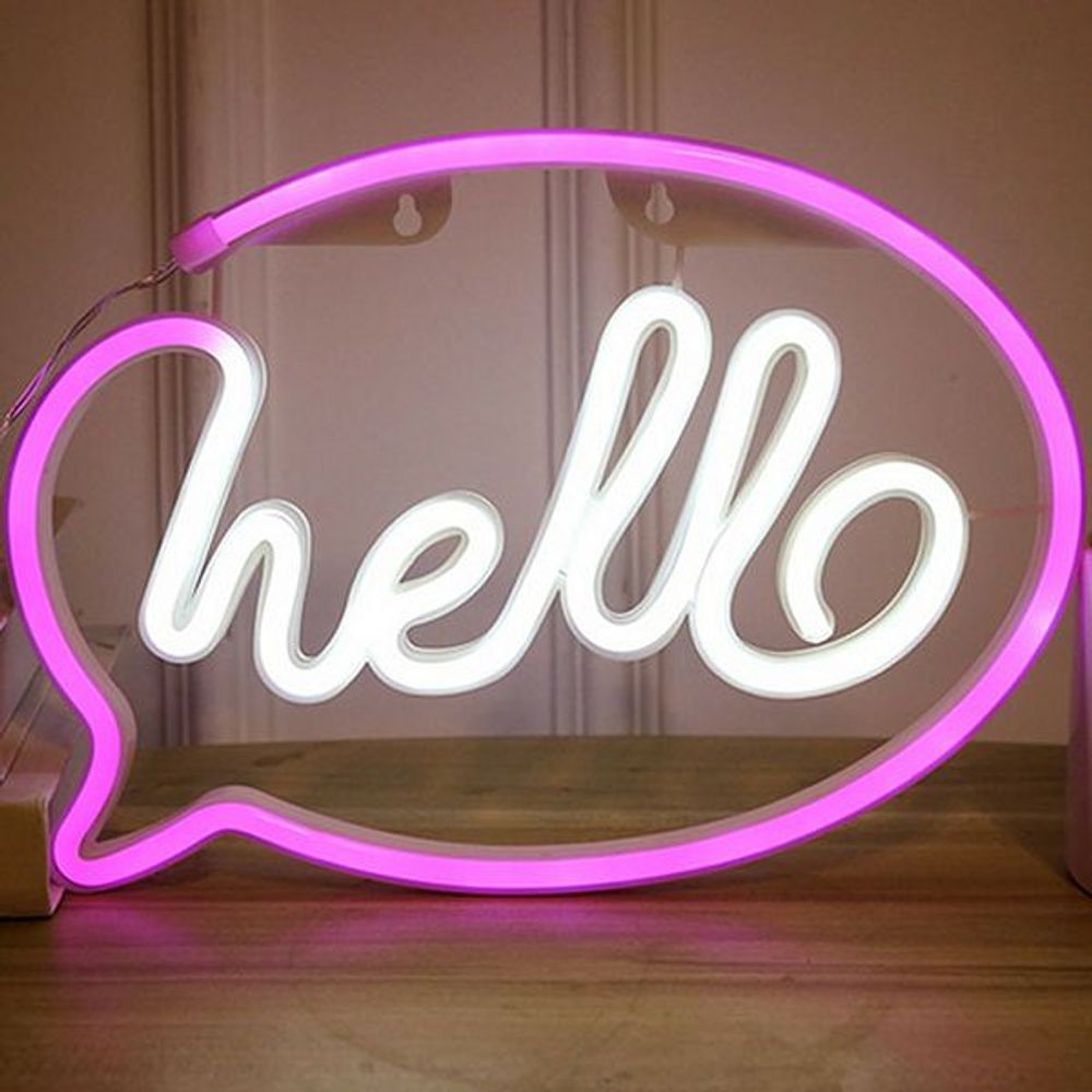 NEON LED svjetiljka "Hello" FM-NL41 slika 3