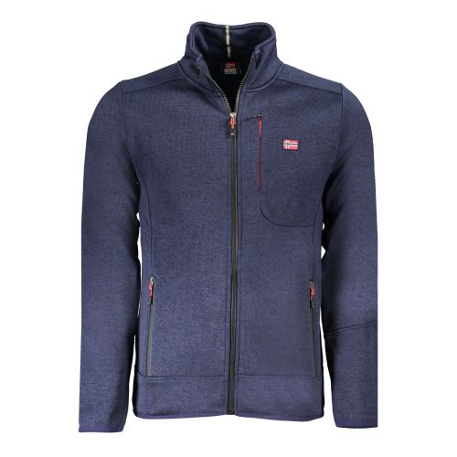 NORWAY 1963 MEN'S BLUE ZIP-UP SWEATSHIRT slika 1