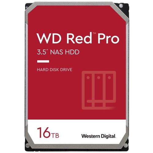WD 16TB 3.5" SATA III 512MB 7.200rpm WD161KFGX Red Pro hard disk slika 2