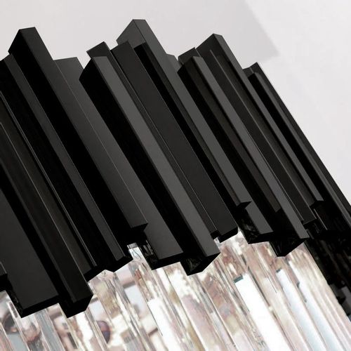 Kristalna stropna svjetiljka APP1481-1C Black slika 3