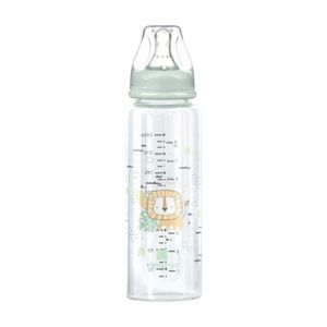 Kikka Boo Staklena flašica Savanna 240ml 3m+ Mint