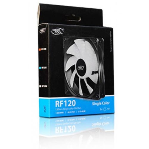 DeepCool RF120W 120x120x25mm ventilator WHITE LED hydro bearing 1300rpm 49CFM 22dBa slika 4