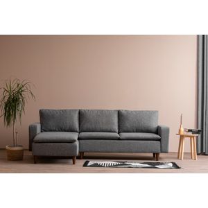 Atelier Del Sofa Kutna garnitura, Svijetlo siva, Lungo - Light Grey