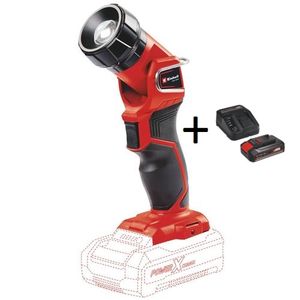 Einhell Akumulatorska LED 1/1 lampa TE-CL 18 Li H - Solo + Baterija 2.5 Ah i punjač