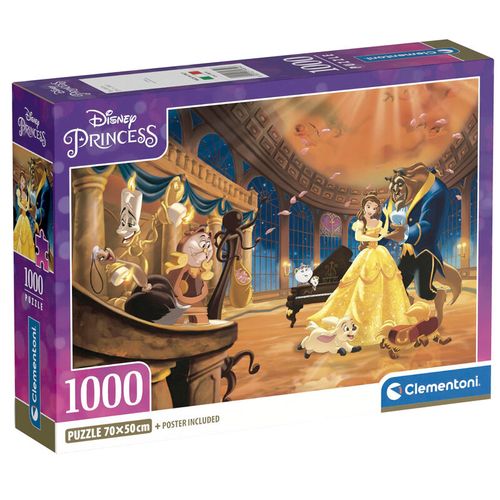 Disney Beauty and the Beast puzzle 1000pcs slika 1