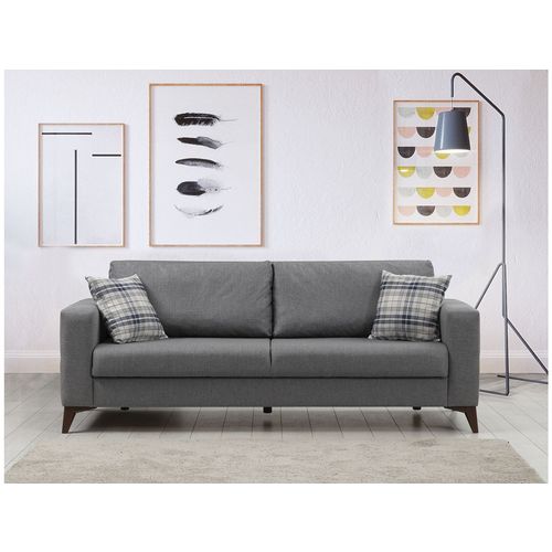 Kristal 3+3 - Dark Grey Dark Grey Sofa Set slika 3