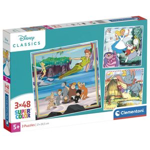 Disney Classics puzzle 3x48pcs