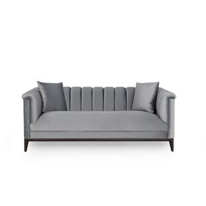 Pera Grey 2-Seat Sofa