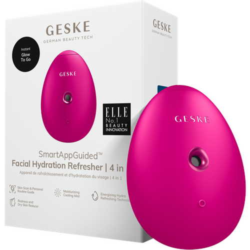 Facial Hydration Refresher GESKE| 4 in 1 , jajasti oblik, magenta slika 1