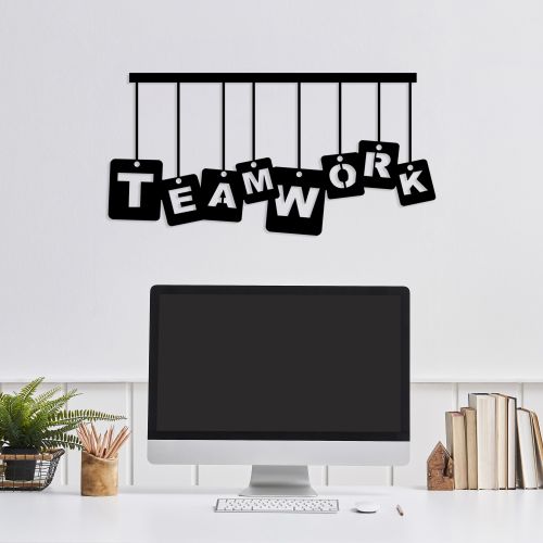 Wallity Metalna zidna dekoracija, Teamwork slika 3