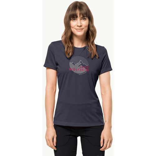 Ženska majica HIKING S/S GRAPHIC T W T-shirt - SIVA slika 2