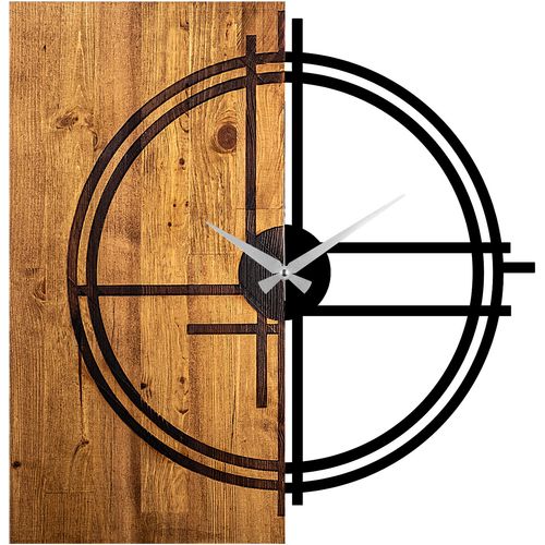 Wallity Wooden Clock 38 Light Walnut
Black Decorative Wooden Wall Clock slika 4