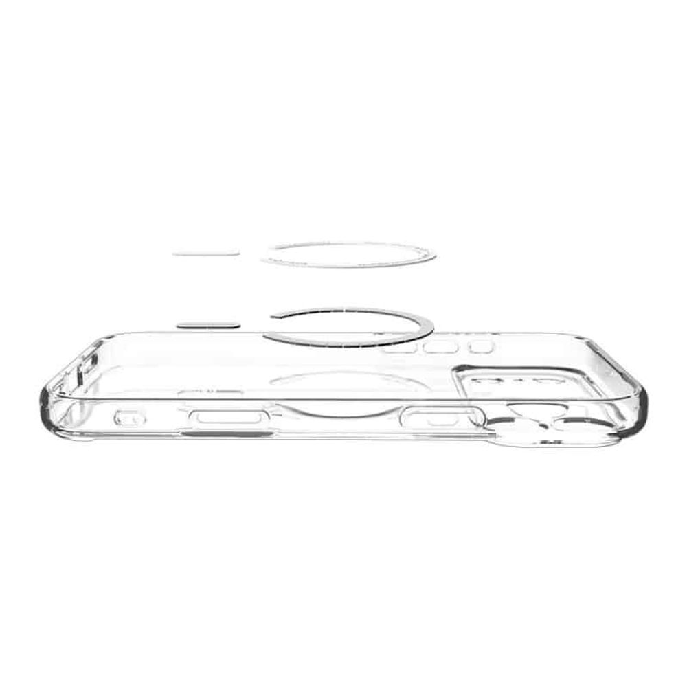 Spigen Ultra Hybrid s MagSafeom za Apple iPhone 17 Pro Clear Graphite ACS10347 slika 6