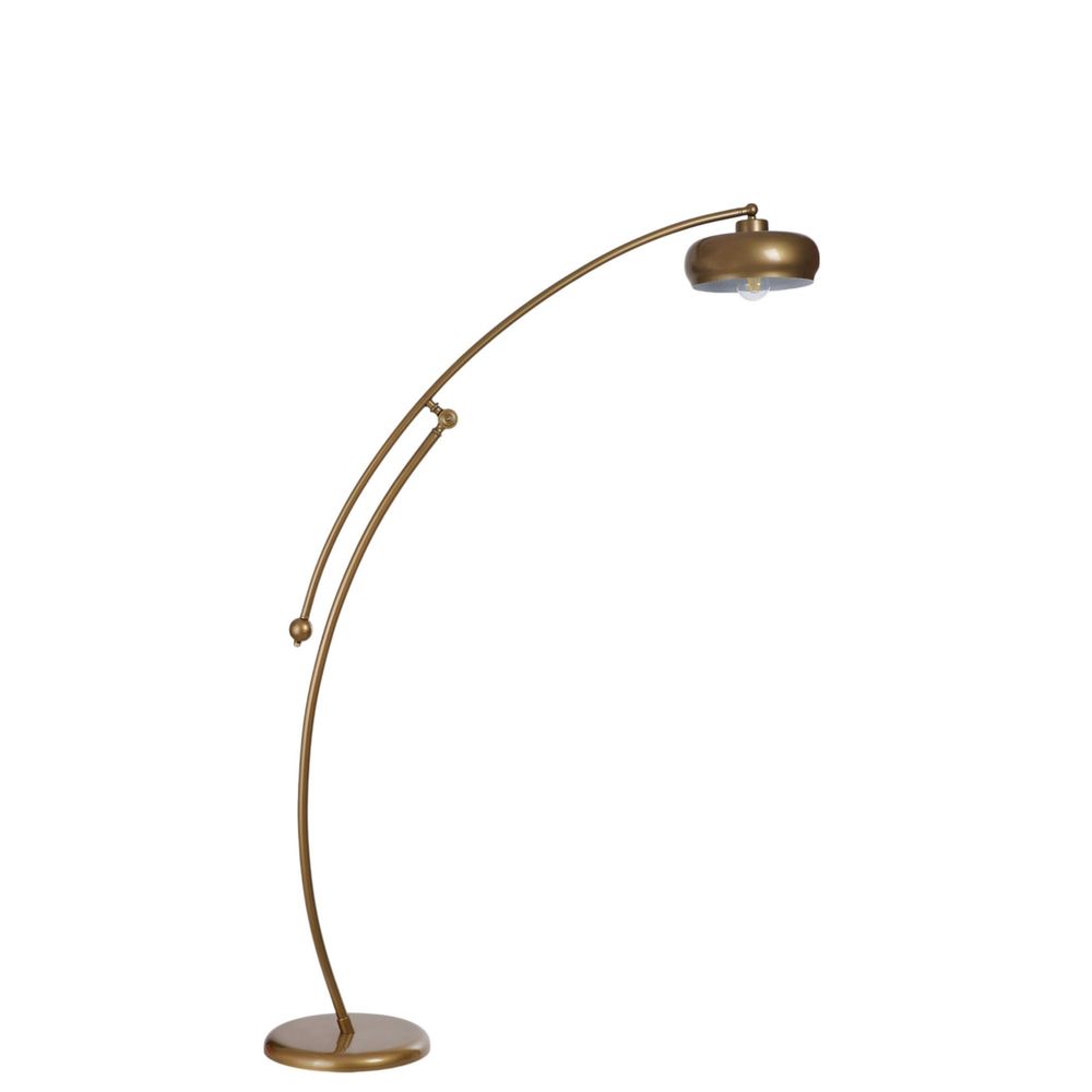 Opviq Podna lampa 613, zlatna slika 2