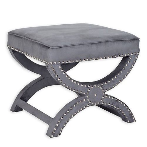 Felice Halka Pouffe 60 - Grey Grey Pouffe slika 1