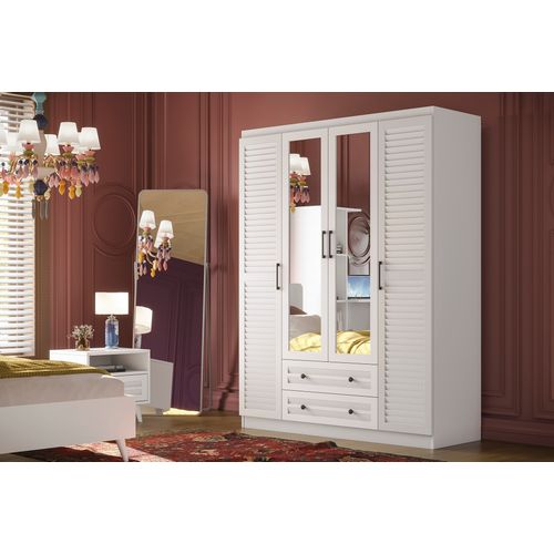 Nil 802 - White White Wardrobe slika 2