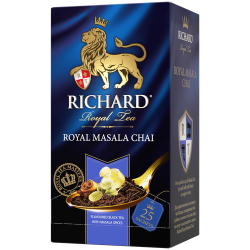 Richard Royal Masala Chai - Crni čaj sa djumbirom, cimetom i aromom masala začina, 25x2g 1100477 slika 4