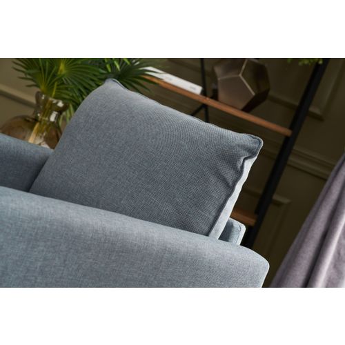 Bella Soft Tekli Koltuk - Blue Blue 1-Seat Sofa slika 5