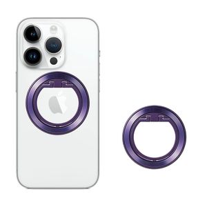 Techsuit – MagSafe telefonski prsten (MPR2) – Okrugli oblik- aluminijska legura – Ljubičasta